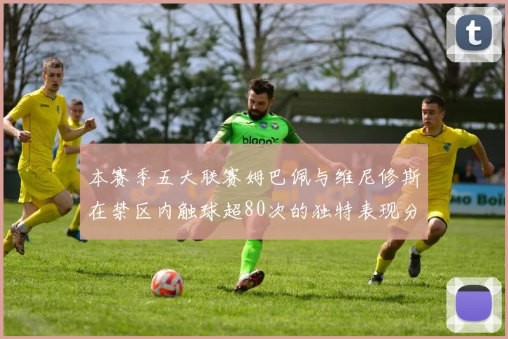 本赛季五大联赛姆巴佩与维尼修斯在禁区内触球超80次的独特表现分析